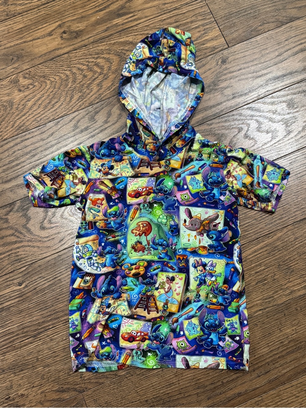 Bamboo Hooded Short Sleeve T-Shirt